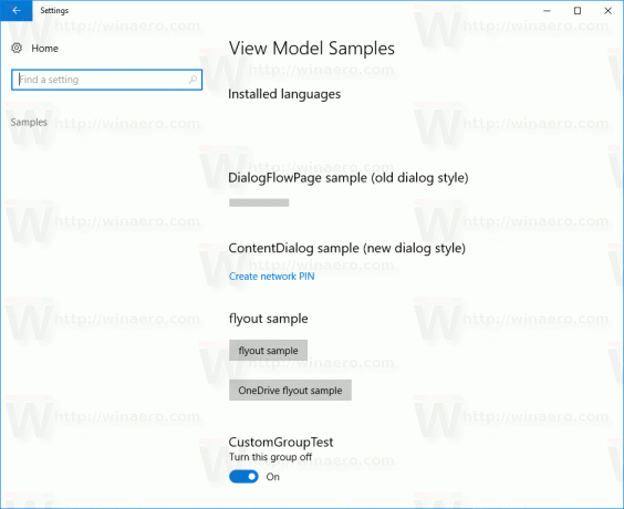 გვერდის ნიმუშები Windows 10 View 2