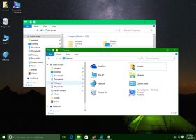 Zmeňte farbu neaktívnych záhlavia v systéme Windows 10