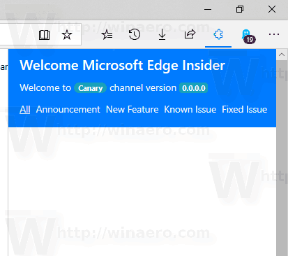 Edge Insider-extensie 4 "