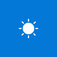Windows 10'da Hava Durumu uygulamasında Fahrenhaytı Santigrat olarak değiştirin