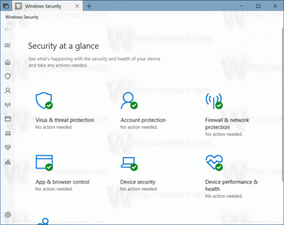 Sicurezza di Windows Windows 10