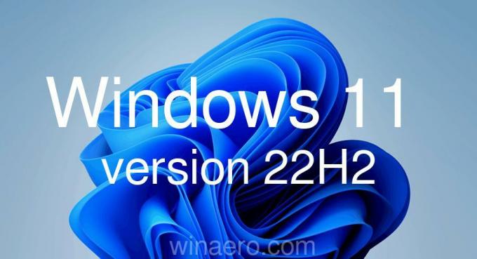 Windows 11 versio 22h2 banneri