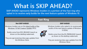 Windows 10 Build 16362 доступна в Skip Ahead
