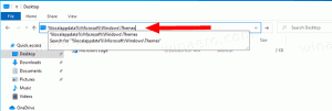 Rimuovi tutti i temi installati contemporaneamente in Windows 10