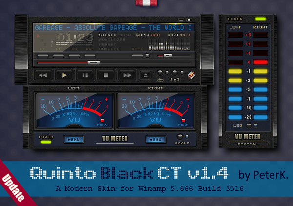 Quinto Black CT ažuriranje 1.4 