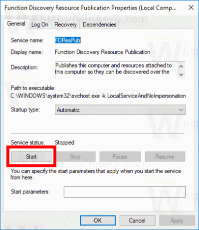 Reparar las computadoras de red no son visibles en Windows 10, versión 1803