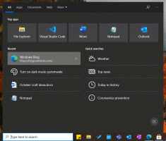 Aktivera eller inaktivera Senaste objekt i Sök i Windows 10