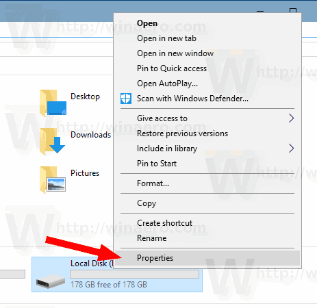 Windows 10 เปลี่ยนฉลากไดรฟ์พีซีเครื่องนี้ 4