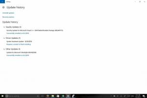 Windows 10 build 14915 показывает категории обновлений в настройках