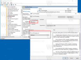 Dezactivați redarea automată pentru toate unitățile în Windows 10